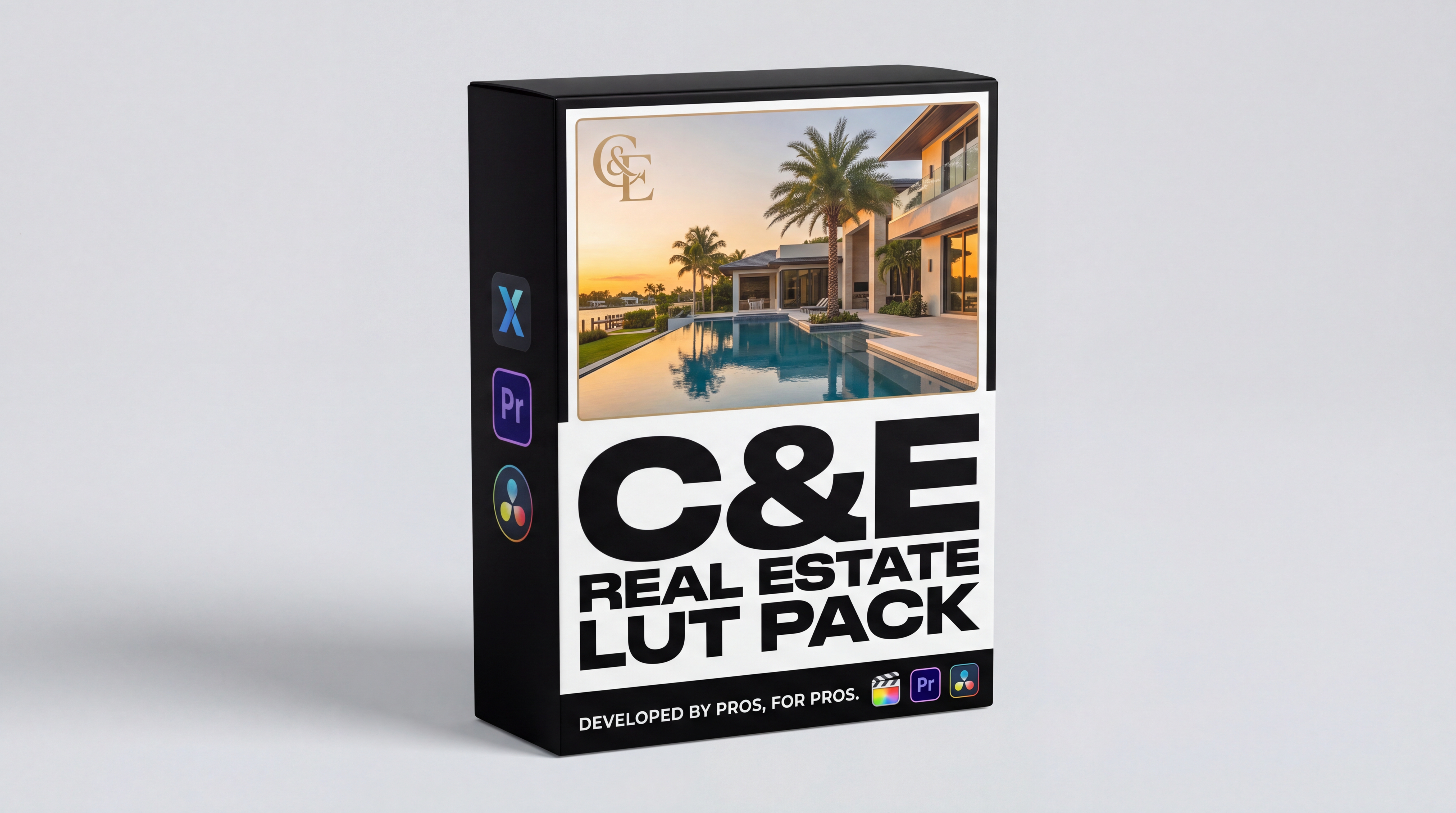 C&E Real Estate LUT Pack — product box